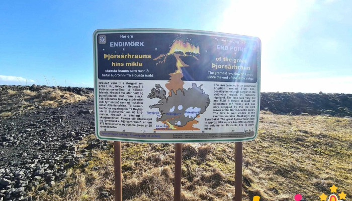 Thjorsarhraun Nyjast - Stokkseyri