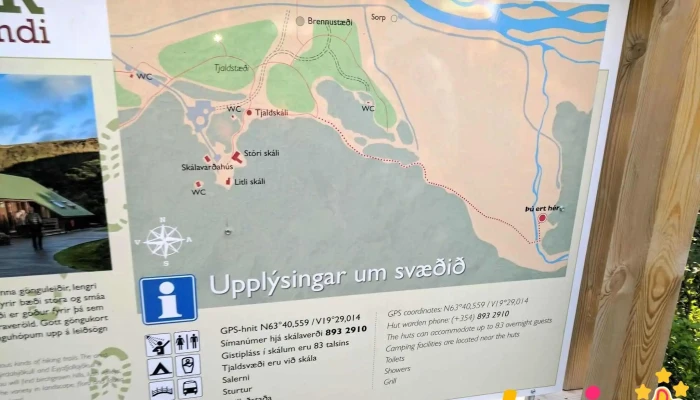 Thorsmork Eignakort - Hvolsvöllur