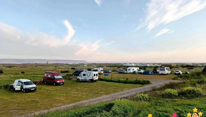 Tjaldstaedid A Reykholum Fra Gestum - Reykhólar