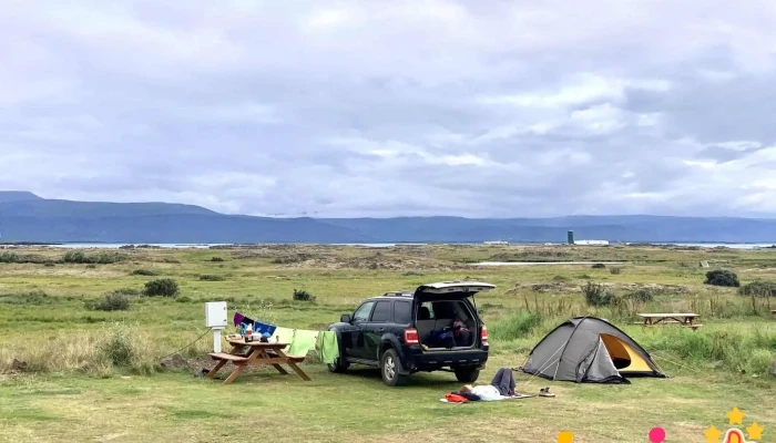 Tjaldstaedid A Reykholum Ganga - Reykhólar