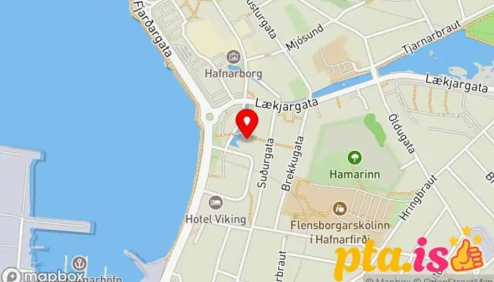 Tonlistarskoli Hafnarfjardar Kort - Hafnarfjörður