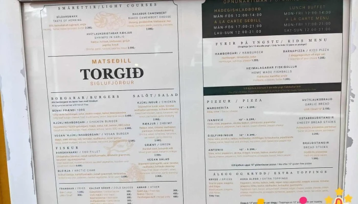 Torgid Matsedill - Siglufjörður
