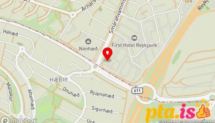 kort yfir Úrval Útsýn Ferðaskrifstofa í Kópavogur