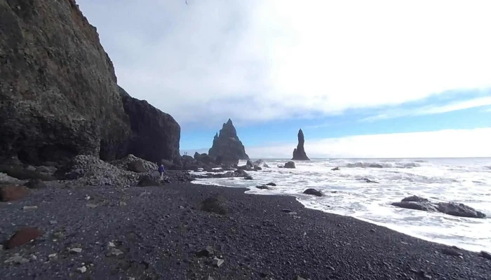 Utsynisstadur Yfir Reynisfjoru Og Dyrholaey Street View 360deg - Vík