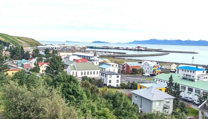 Utsynisstadur Yfir Saudarkrok Sauðarkrokur - Sauðárkrókur