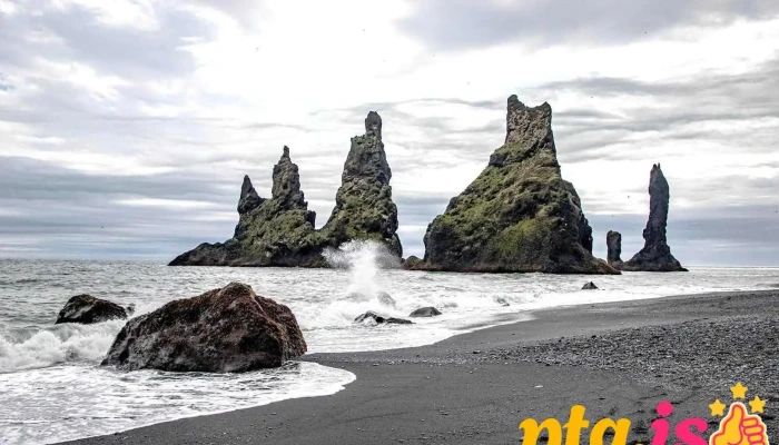 Útsýnisstaður yfir Reynisfjöru og Dyrhólaey - Vík