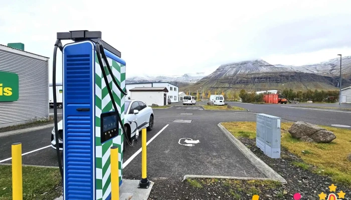 Virta Charging Station - Ísland