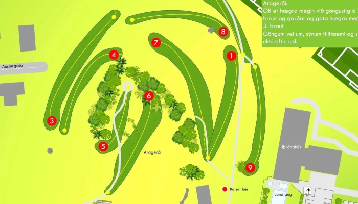 Vogar Disc Golf Course -  Instagram - Vogar