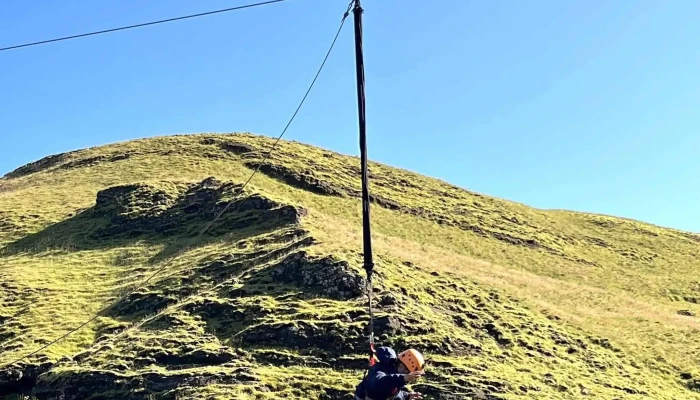 Zipline Iceland -  Myndir - Vík